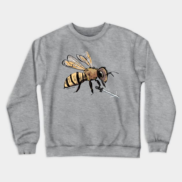 Bee Blade Crewneck Sweatshirt by bransonreese